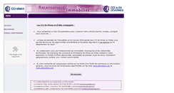 Desktop Screenshot of immobilier.nimes.cci.fr