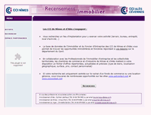Tablet Screenshot of immobilier.nimes.cci.fr